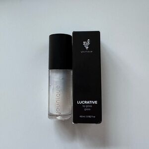 Younique LUCRATIVE lip gloss in Loyal (clear shimmer)